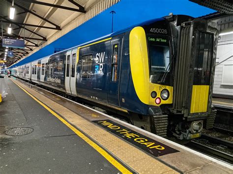 South Western Railway Class 450 Desiro 450 026 At Clapham Flickr