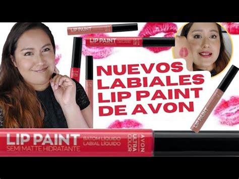 LIP PAINT NUEVOS LABIALES DE AVON AVON LIP PAINT Labiales Eran