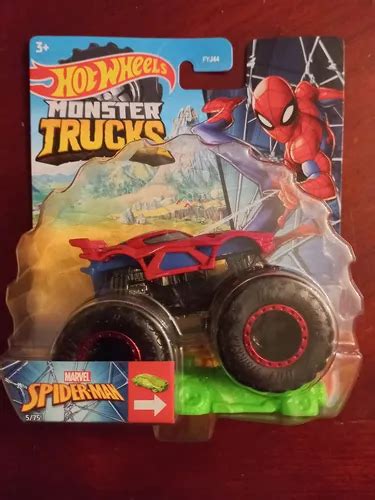 Spiderman Monster Truck Hot Wheels Env O Gratis