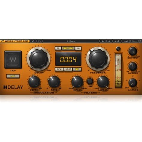 H-Delay Hybrid Delay | Audio Plugins, Live Sound | Waves Inc. | ANSATA ...