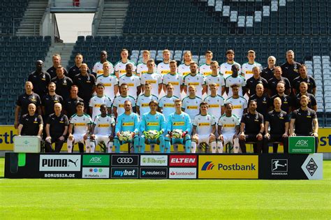 Borussia M Nchengladbach Das Ist Der Kader Der Saison