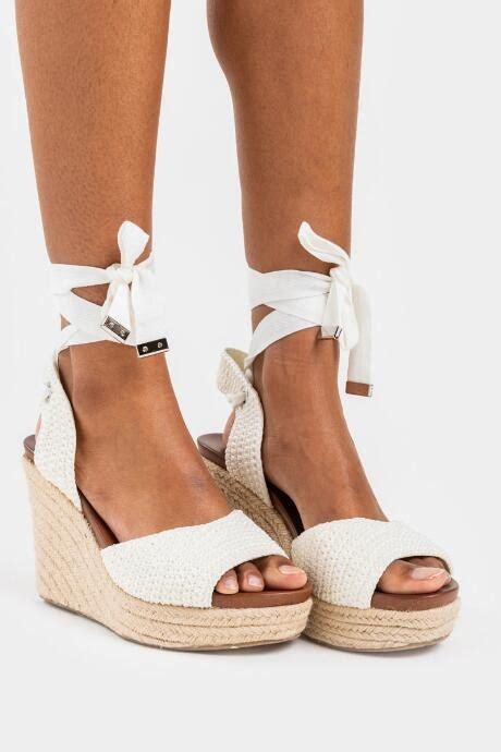 Mia Yanet Espadrille Wedge White Shopstyle