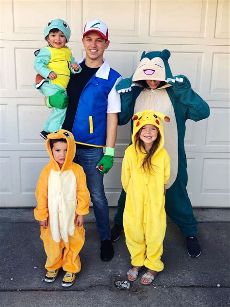 Group family Halloween costumes Pokémon | Pokemon halloween costume, Family themed halloween ...