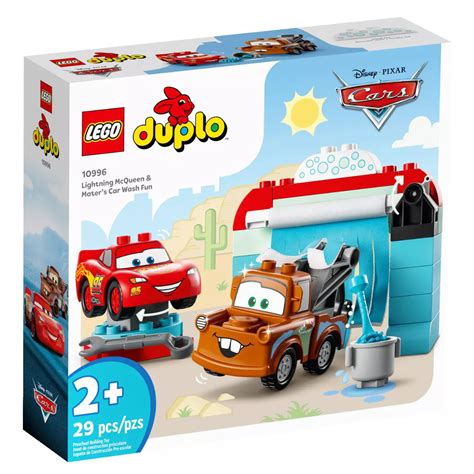 LEGO DUPLO Disney Pixar Cars Lighting McQueen & Mater's Car Wash Fun ...