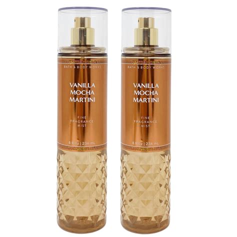 NWT Bath Body Works Vanilla Mocha Martini Two Piece Set Glwec In