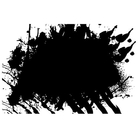 Grunge Ink Spill Royalty Free Stock Svg Vector