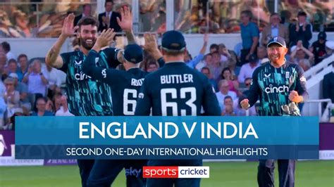 Highlights: England stun India to level ODI series at Lord's | Video ...