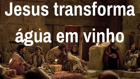 Pq Jesus Transformou água Em Vinho LIBRAIN