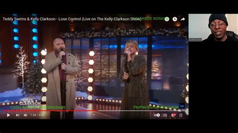 Teddy Swims Kelly Clarkson Lose Control Live The Kelly Clarkson