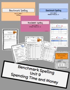 Benchmark Advanced Spelling Grade Unit Supplemental Material By