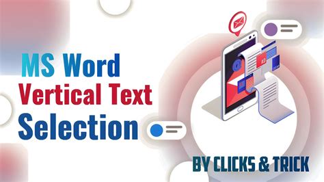 How To Select Text Vertically In Microsoft Word Vertical Text Selection Tutorial Youtube