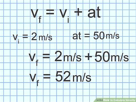 4 Easy Ways To Find Velocity With Pictures Wikihow