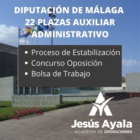 Bases De La Convocatoria De Plazas De Auxiliar Administrativo De La