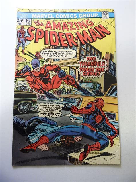 The Amazing Spider Man Vg Condition Moisture Stains Mvs