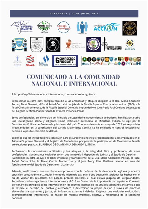 Ricardo Mendez Ruiz On Twitter Importante Comunicado De La Verdadera