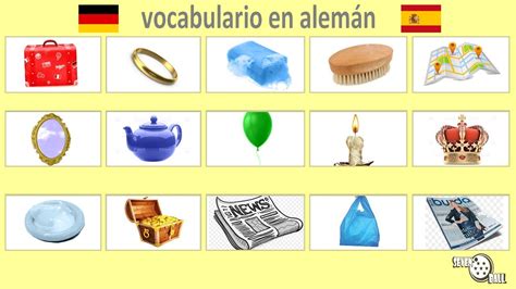 clase de alemán vocabulario en alemán YouTube