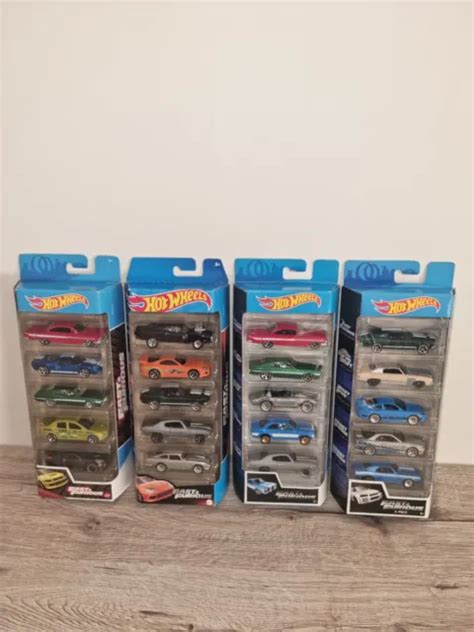 Lot Hot Wheels Fast And Furious Pack De V Hicules Collector Scell S