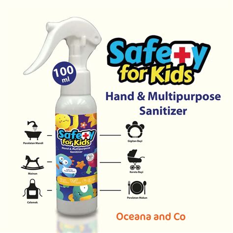 Jual Hand Sanitizer Food Grade Aman Untuk Anak By Safety For Kids 100ml