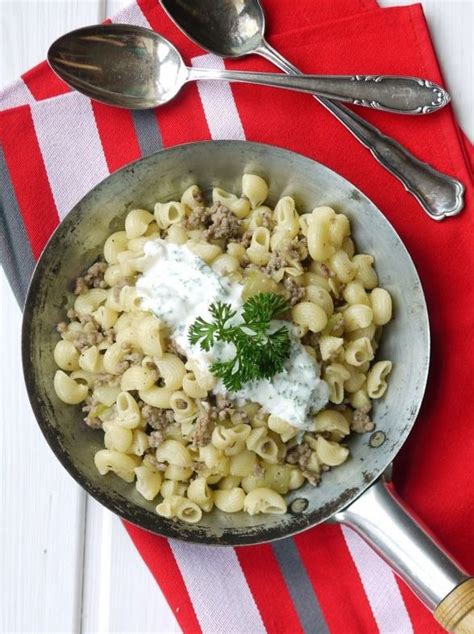 T Rkische Nudel Hackfleisch Pfanne Experimente Aus Meiner K Che