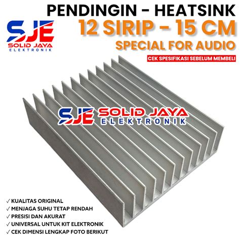 Jual Pendingin Heatsink Ultra Cm Sirip Heatsing Heatsring Hetsing