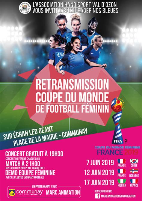 Retransmission Coupe Du Monde Football Feminin Handisport Val Dozon 69