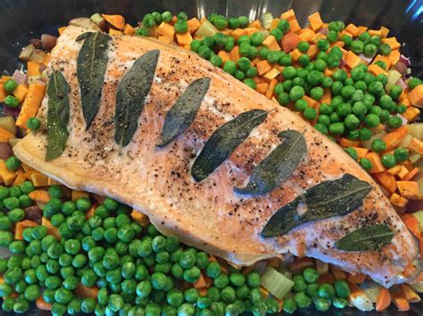 Trout Baked with Seasonal Vegetables - Smoothstyle Dance Studio - Maria ...