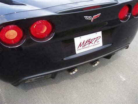 2005 2008 Corvette C6 MBRP Pro Series Axle Back Exhaust W Round Tips