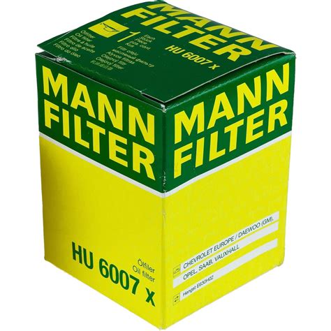 X Mann Filter Lfilter Hu X X Liqui Moly Cera Tec Ebay