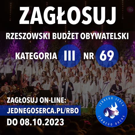 Zagłosuj w RBO na JSJD 2024 Koncert Jednego Serca Jednego Ducha