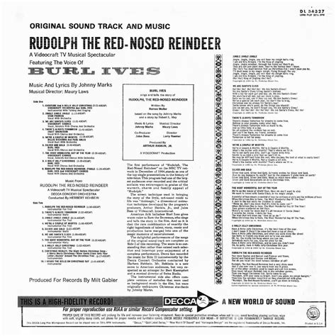 Rudolph the Red-Nosed Reindeer – LP Cover Archive