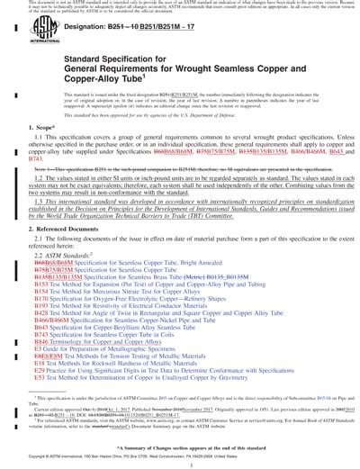 ASTM B251 B251M 17 Red Standard Specification For General