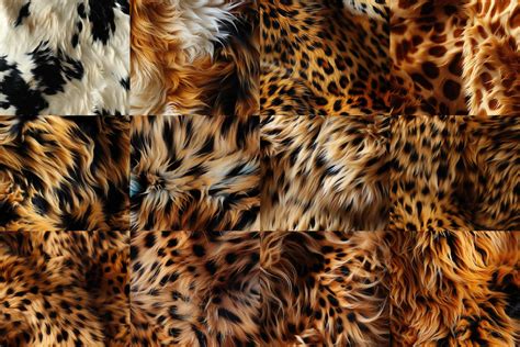 Animal Fur: 28 Seamless Patterns – RuleByArt