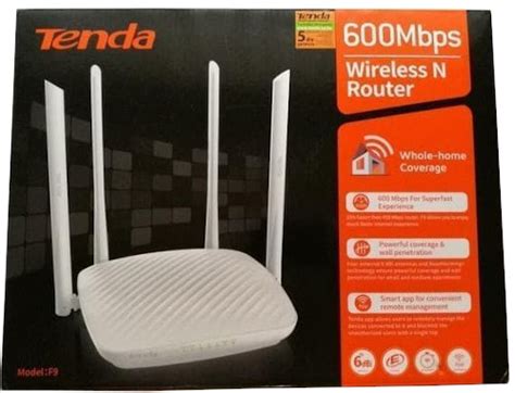 Tenda F9 600Mbps Hi Speed Whole Home Coverage Wi Fi Router Price In