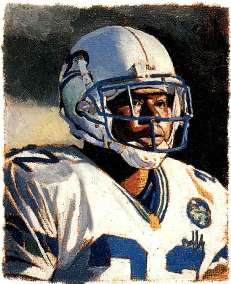 Ricky Watters Seattle Seahawks By Daniel Mark Duffy Football