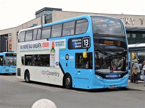 NX Coventry 4991 SN64 OBY ADL Enviro 400 13 Branded Flickr