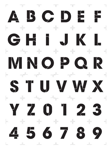 Avant Garde / Overlap font hybrid design on Behance