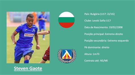 Steven Gaote | 2008 | Стивън Гаоте (Bulgaria | Levski Sofia) footage vs ...