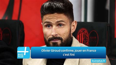 Olivier Giroud Confirme Jouer En France Cest Fini Vidéo Dailymotion