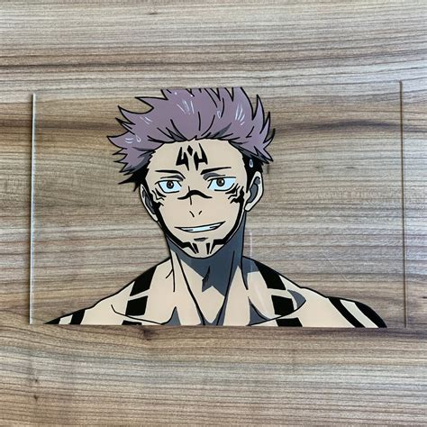 Sukuna Glass Painting Jujutsu Kaisen Sukuna Anime Etsy Österreich