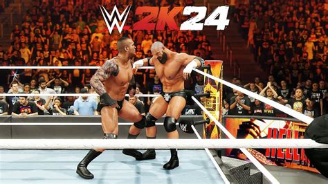 MY FIRST TIME PLAYING WWE 2K24 Randy Orton Vs HHH Extreme Rules