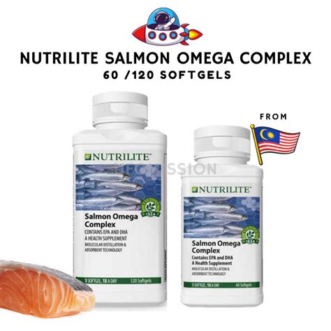 NUTRILITE Salmon Omega Complex Omega 3 60sg 120sg Shopee Malaysia