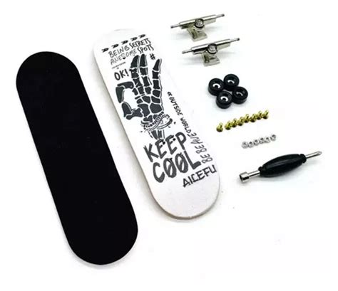 Skate De Dedo Fingerboard Profissional Completo All Right