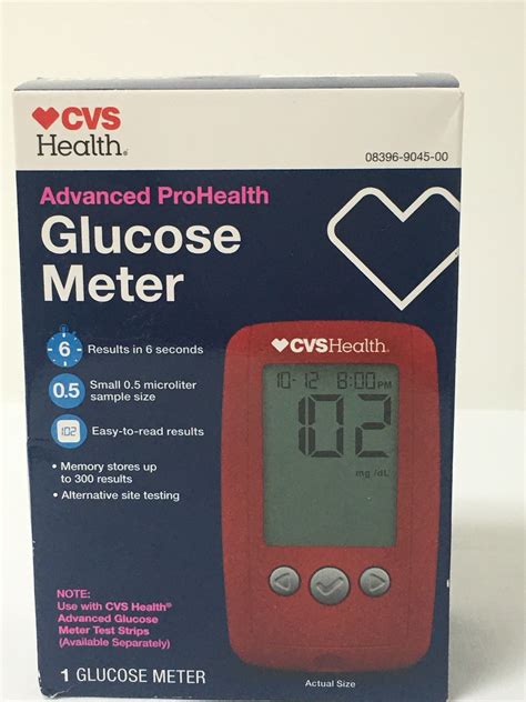 Cvs Health Glucose Meter Manual