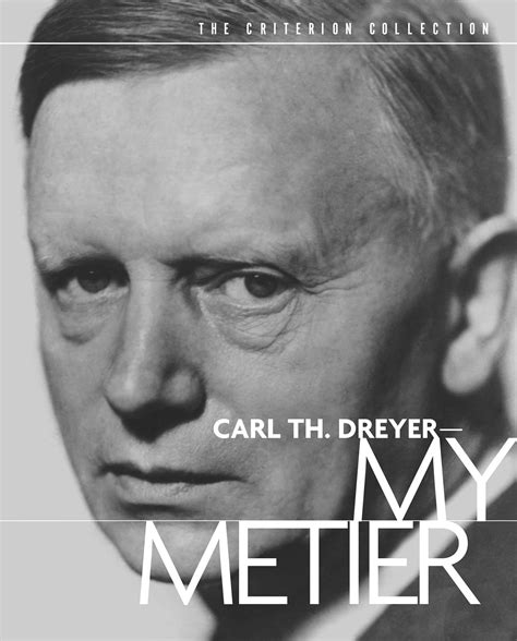 Carl Th DreyerMy Metier 1995 The Criterion Collection