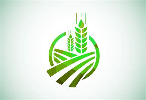 Wheat And Field Low Poly Style Icon Graphic By Makhondesign · Creative