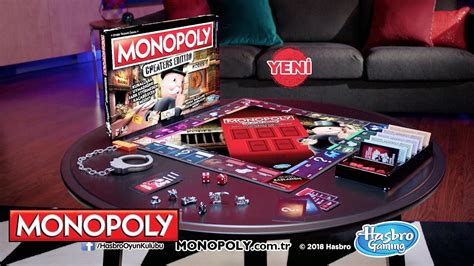 Monopoly Cheaters Edition Reklam Filmi Hasbro Gaming Türkiye Youtube