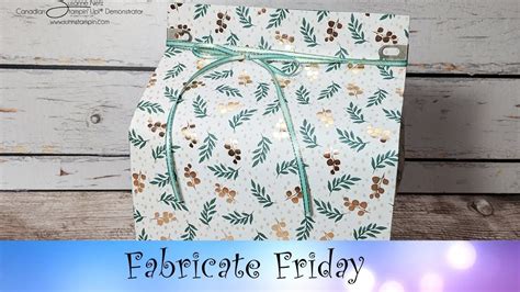 Big Bag Featuring Stampin Up Products Youtube