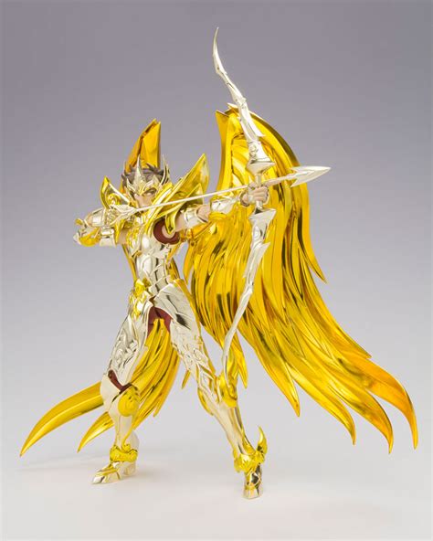 Saint Seiya Soul Of Gold Scme Action Figure Sagittarius Aiolos God Cloth