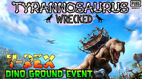 T Rex In Pubgm🦖 Dino Ground Event Update Of Pubgm Pubgmdino