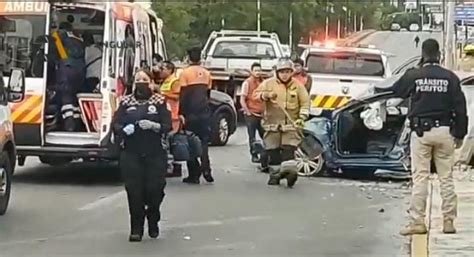 Video Desde Puebla Un Herido De Gravedad Saldo De Accidente En